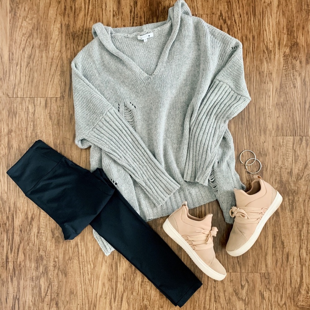 Beau & Arrow distressed sweater
